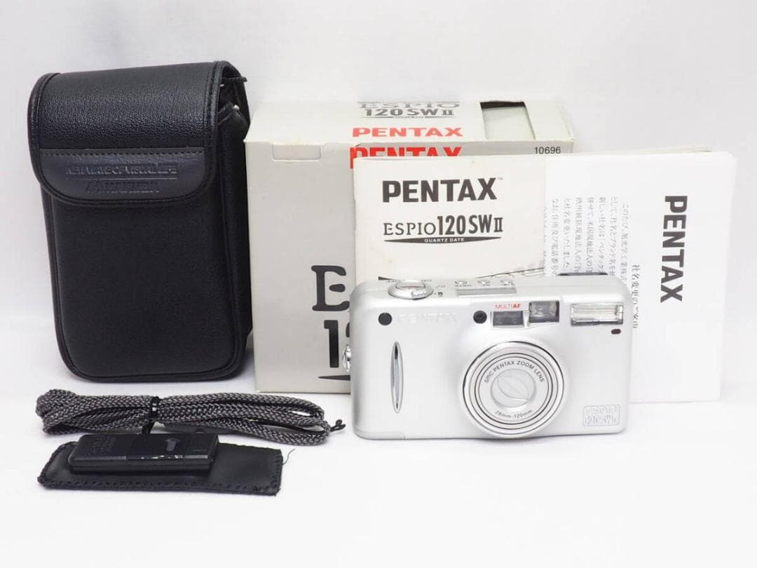 ■美品■ PENTAX ESPIO 120SW II シルバー 《 動作光学良好
