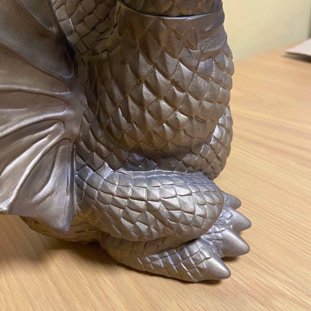 ユニファイブ　宇宙超怪獣 キングギドラ 貯金箱　ソフビ 5451