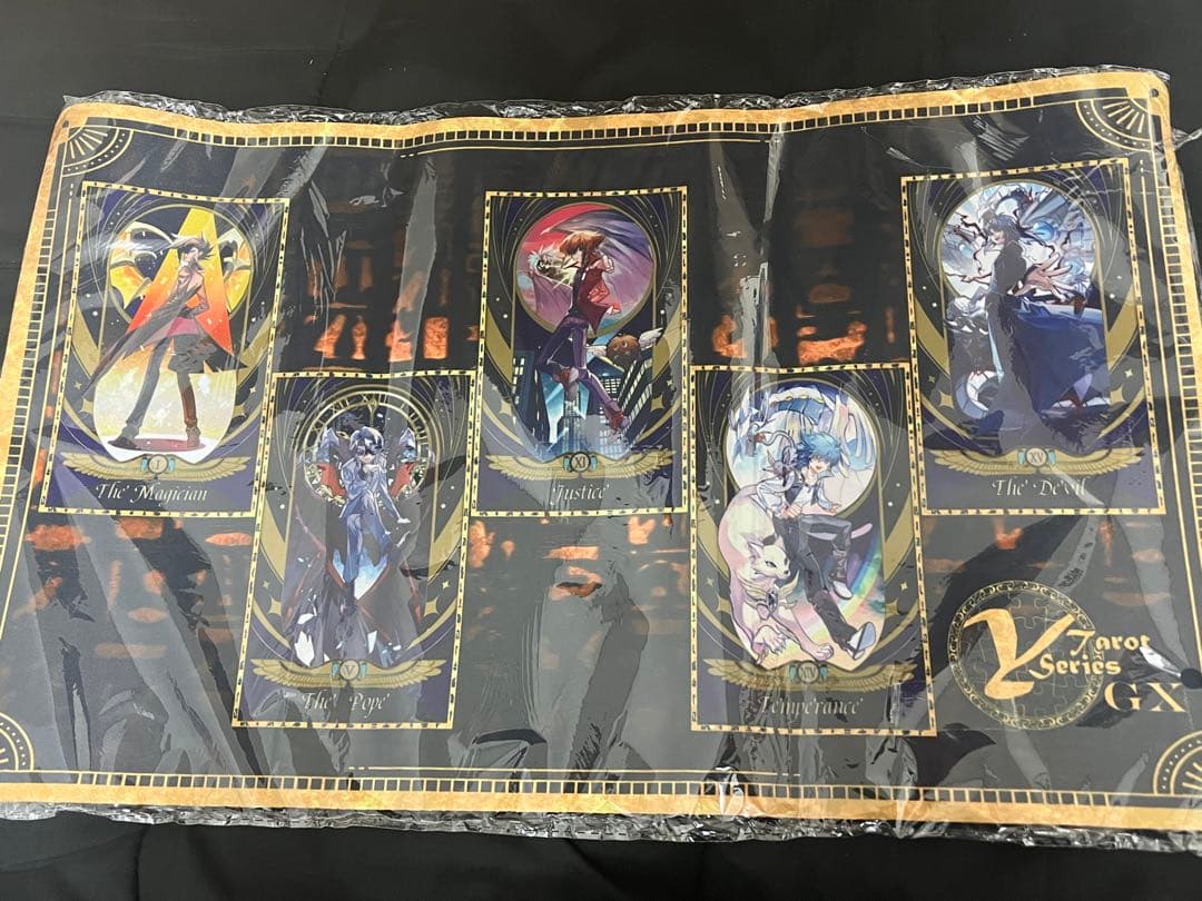 遊戯王GX プレイマット　エド　ヨハン　丸藤亮　万丈目　十代　タロット風