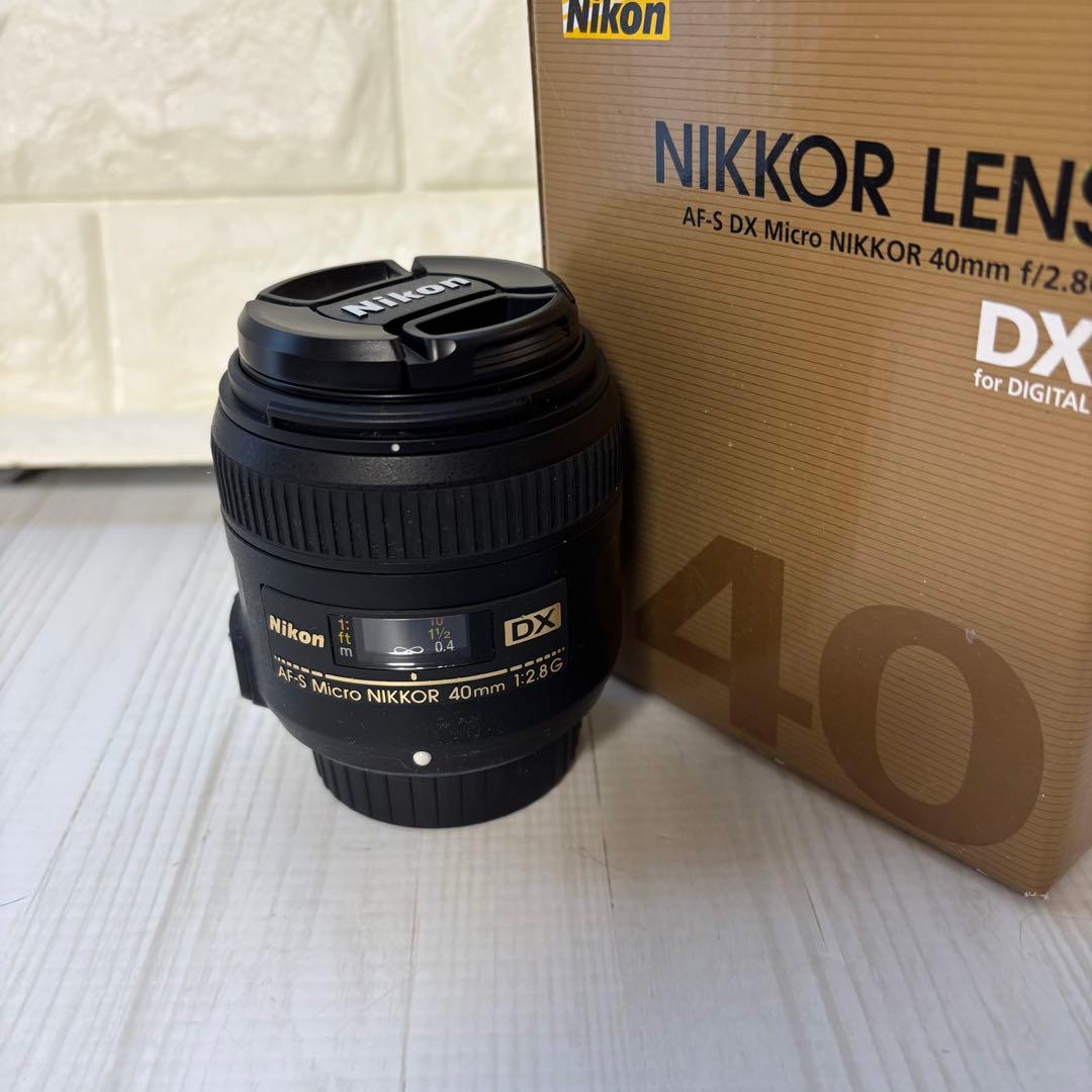 Nikon AF-S DX Micro NIKKOR 40mm f/28G 箱付