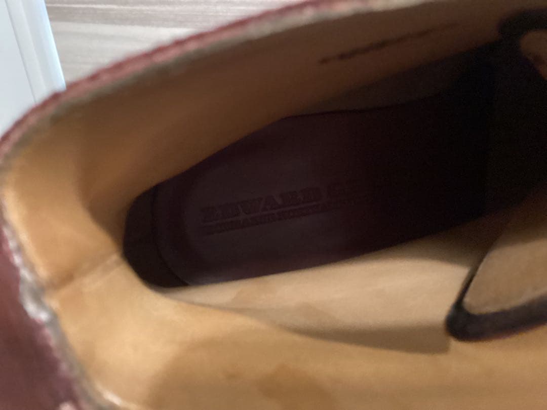 希少新品未使用品　Edward Green シャノン　6E 82ラスト