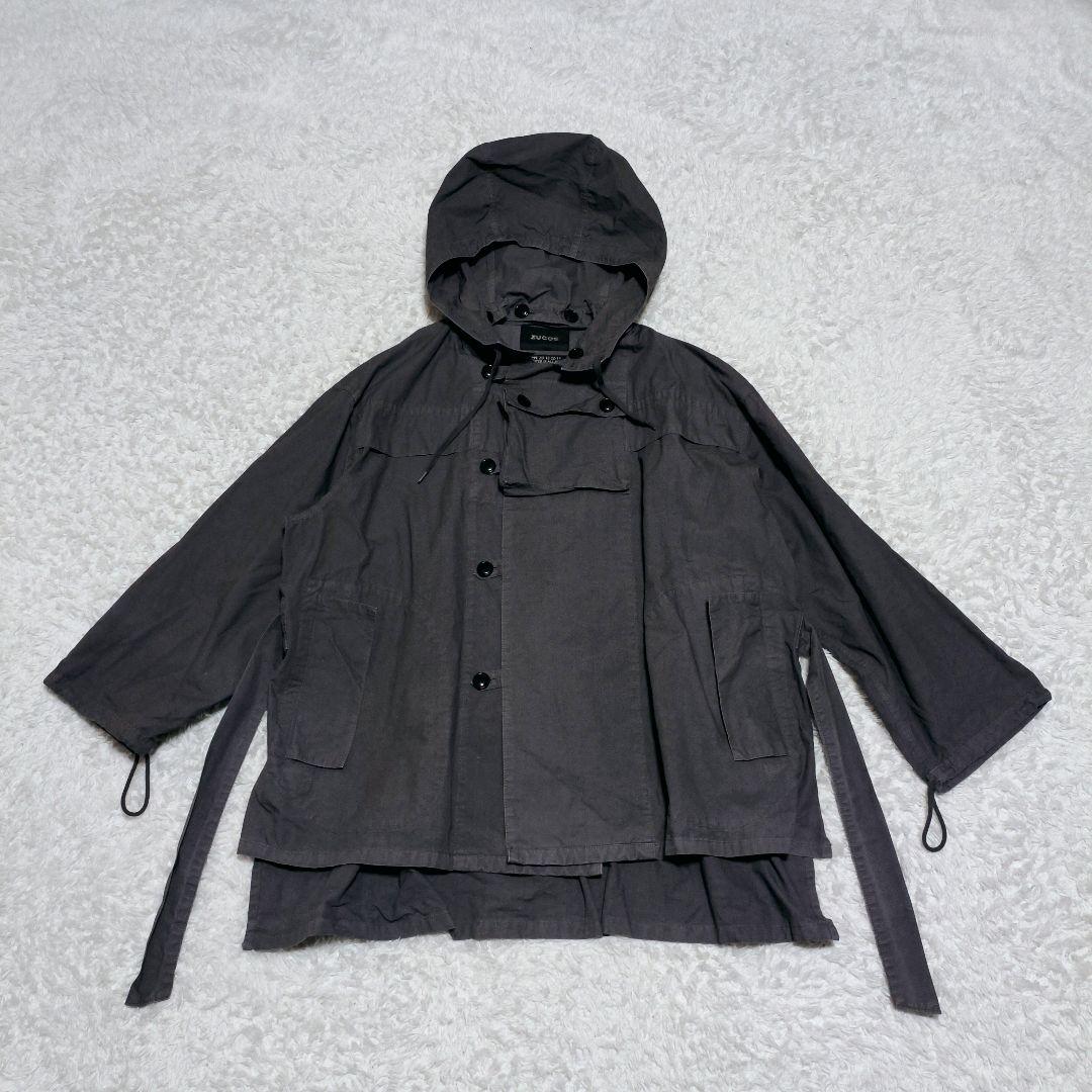 希少 11aw zucca hooded military jacket
