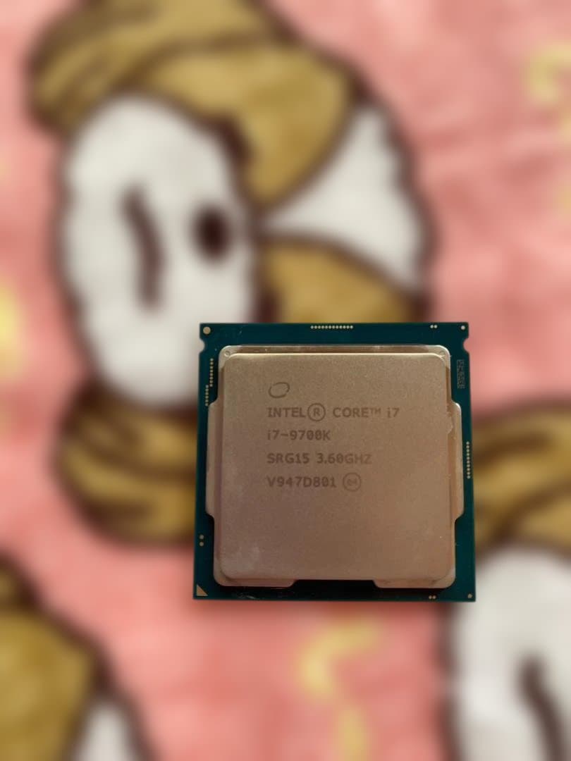 CPU i7-9700K 3.60GHz CPU