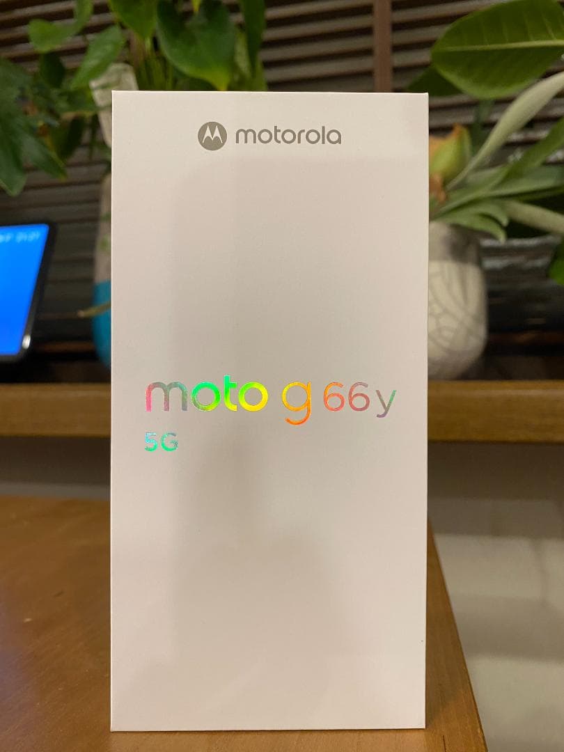 【新品未使用】moto g66y 5G ブラックオイスター