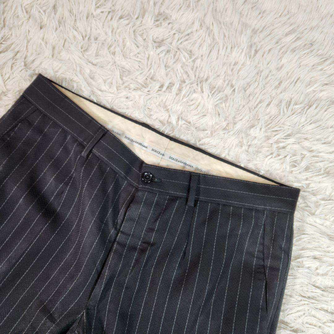 美品 ドルチェ&ガッバーナ セットアップ ストライプ ウール100% M