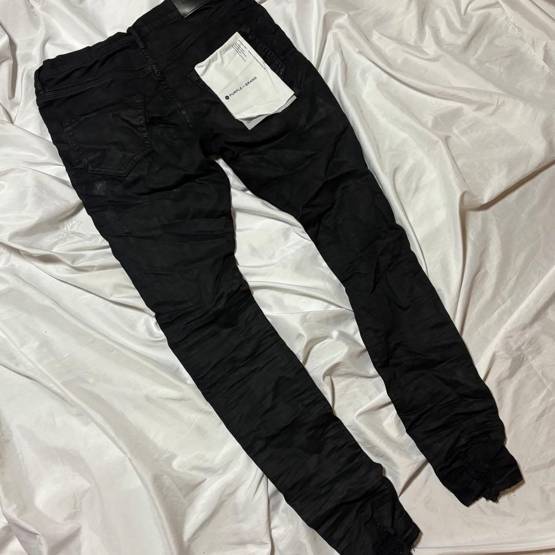 新品［訳あり］29 パープルブランド P001 前後タグありOil Spill