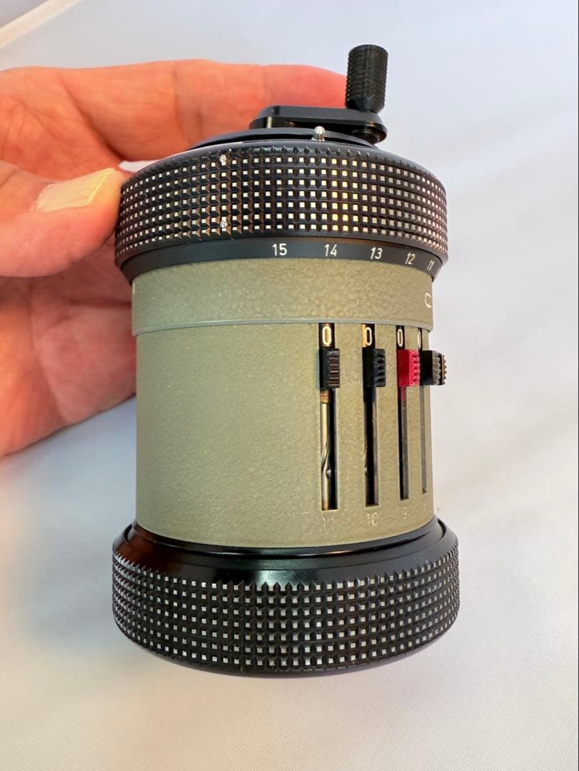 クルタ Type2 CURTA ケース付き 機械式計算機