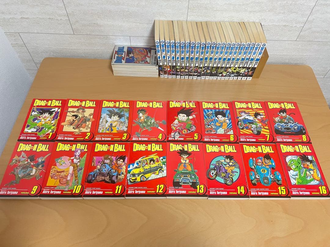ドラゴンボール＋ドラゴンボールZ 英語版　全巻セット
