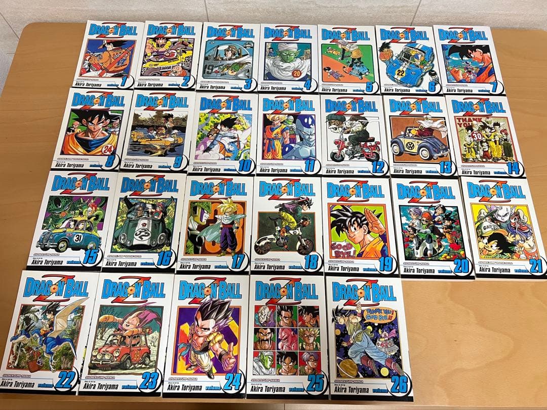 ドラゴンボール＋ドラゴンボールZ 英語版　全巻セット