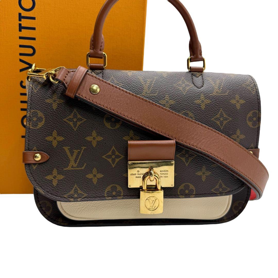 6144 極美品 ルイヴィトン モノグラム ヴォジラール 2wayハンドバッグ