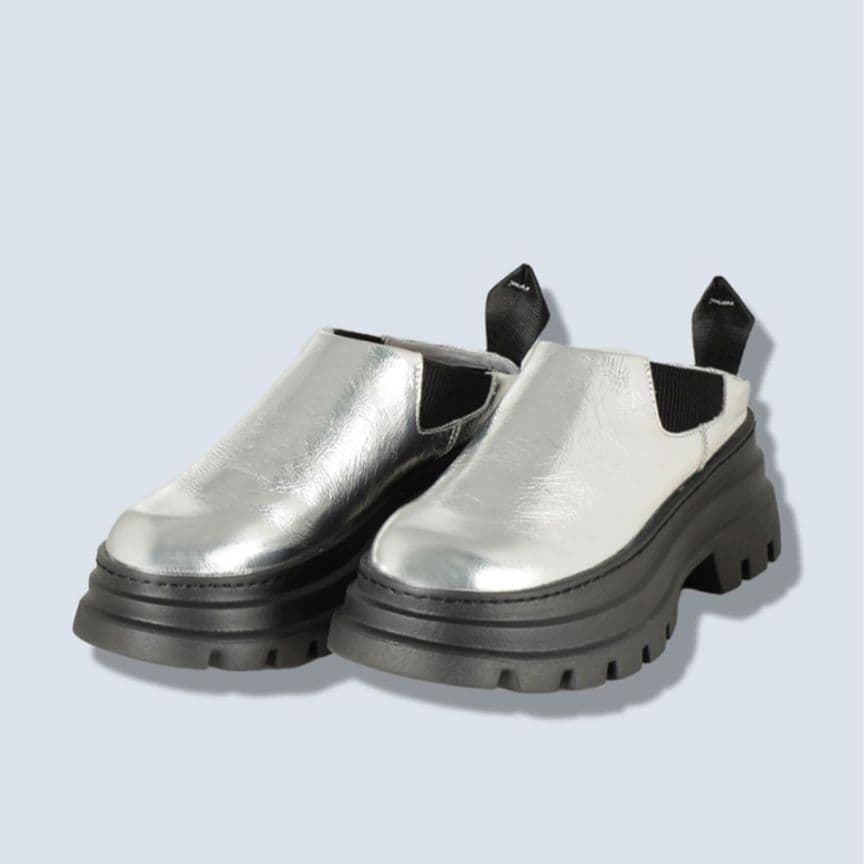 新品　OMMO VOLUME HEAD SABOT BOOTS