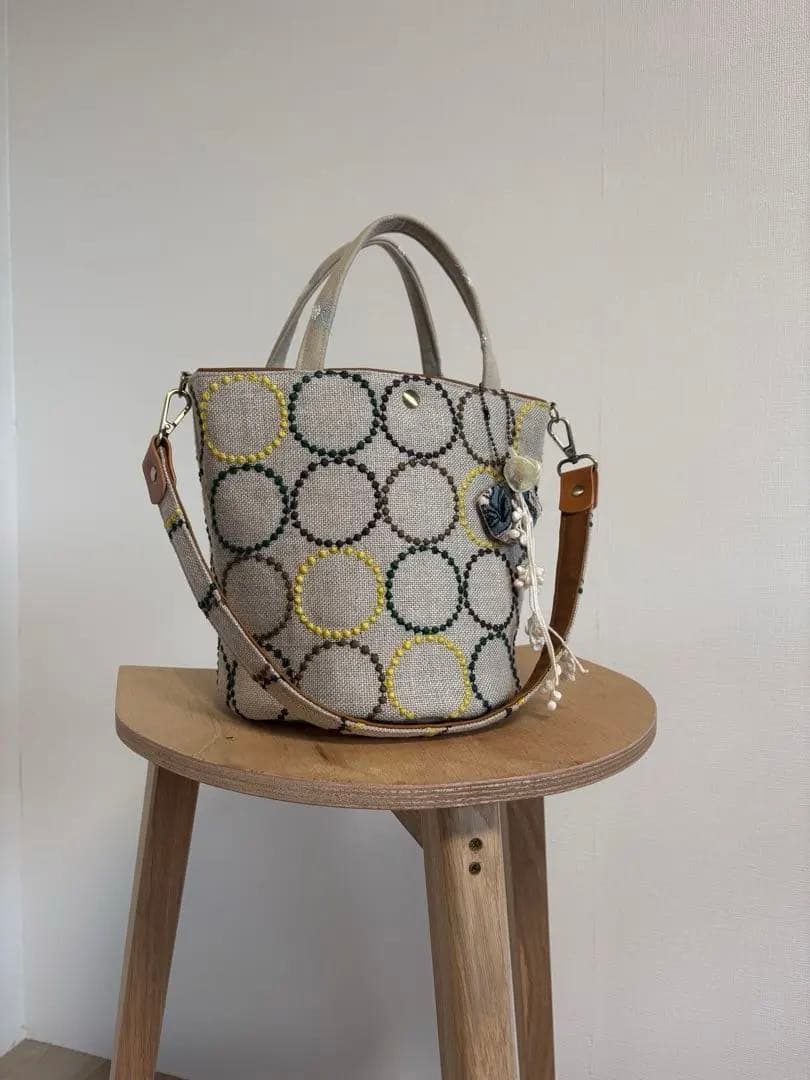 ミナペルホネン▪︎ハンドメイド▪︎2wayマールbag