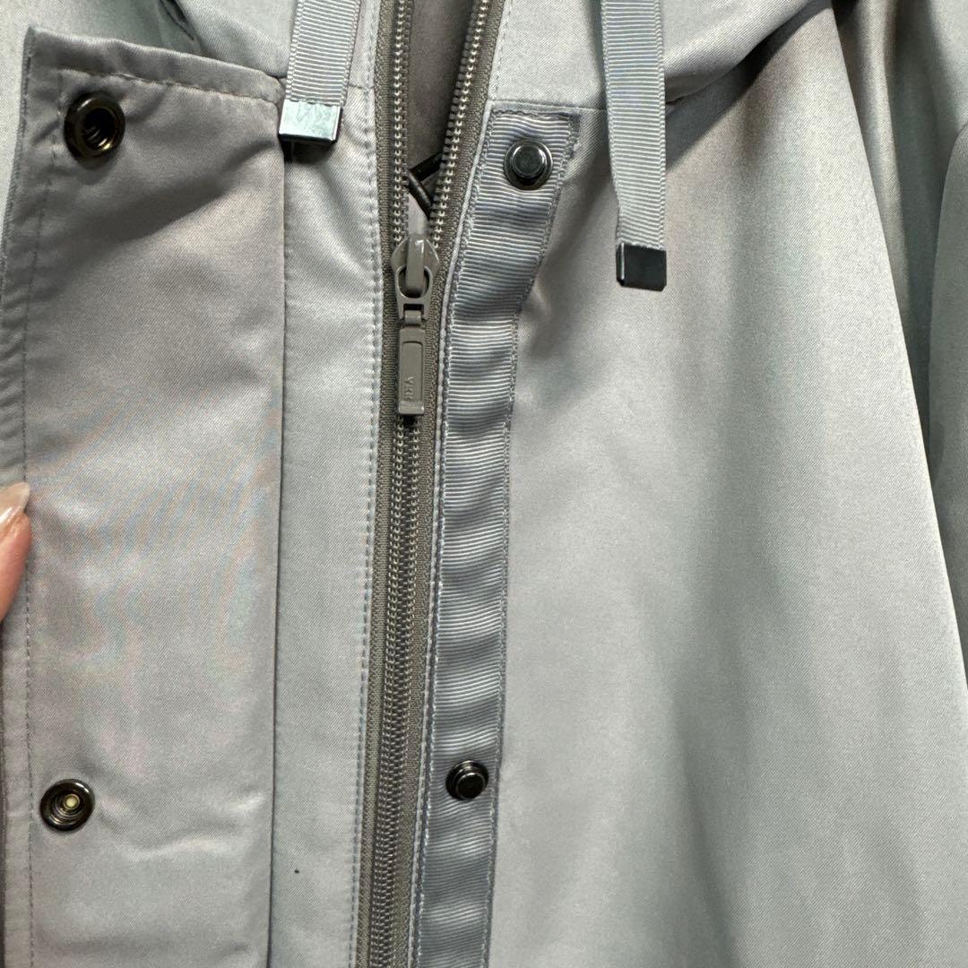 Zelal モッズコート　トレンチコート　キルティングジャケット　13 グレー