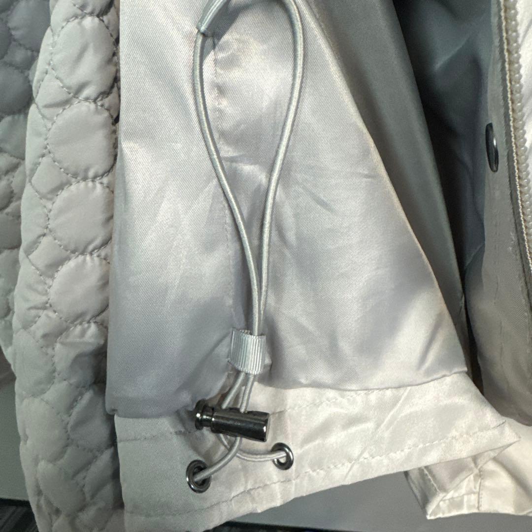 Zelal モッズコート　トレンチコート　キルティングジャケット　13 グレー