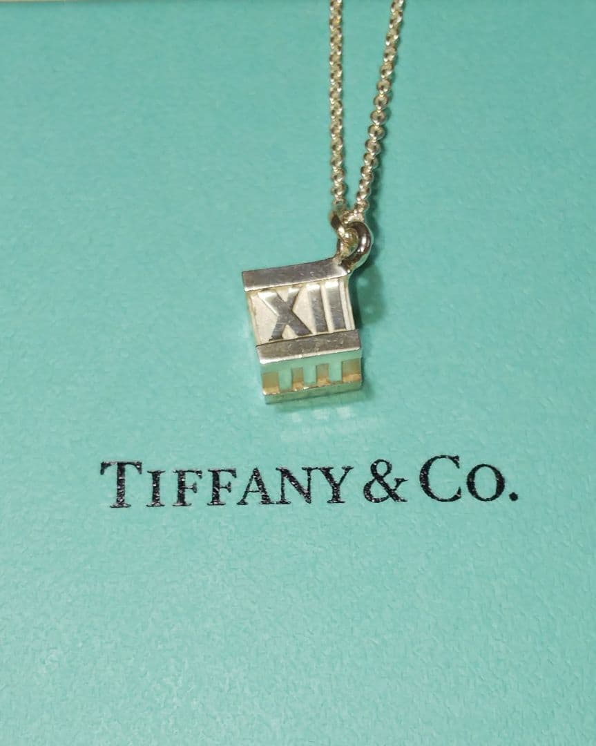 TIFFANY & Co. ティファニー アトラス キューブ ネックレス
