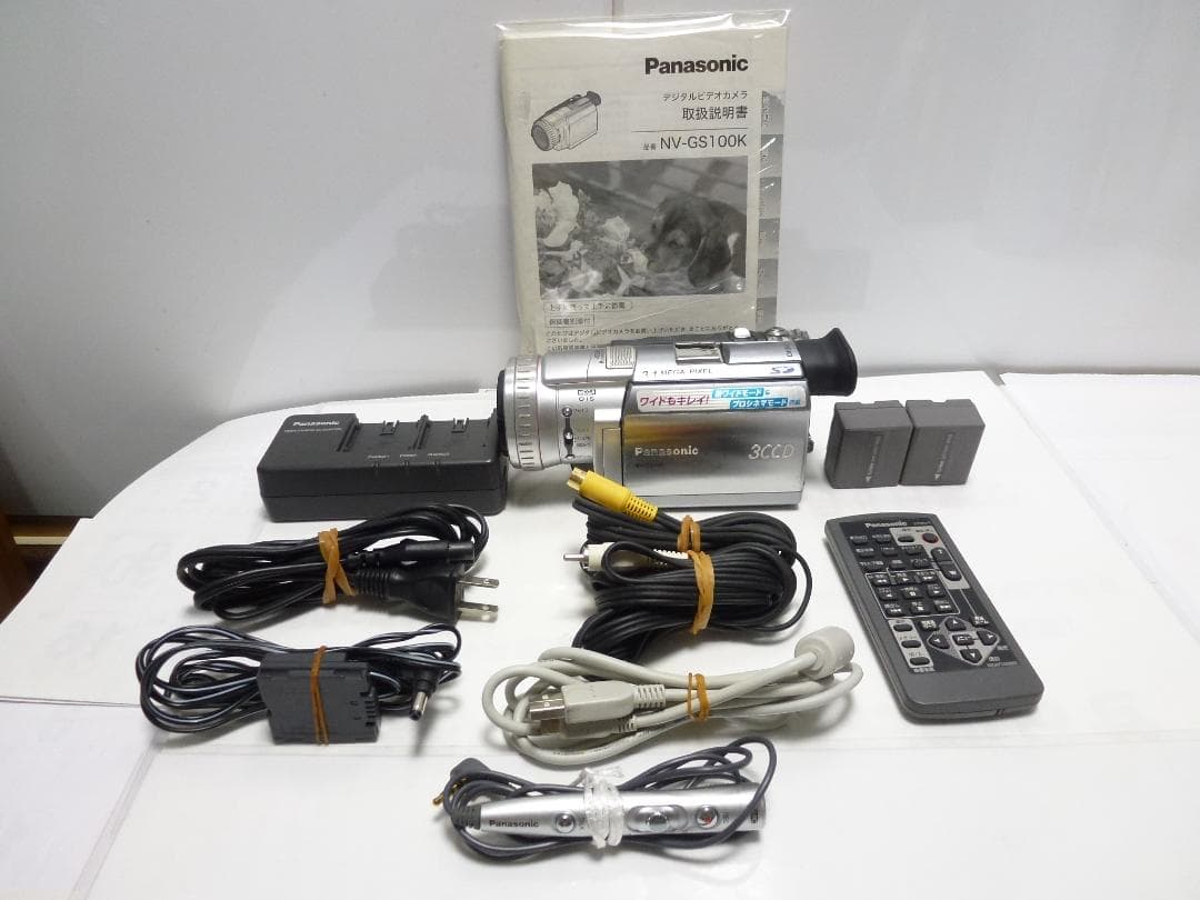 大人気　動作品　Mini DV　パナソニックビデオカメラ　NV-GS100