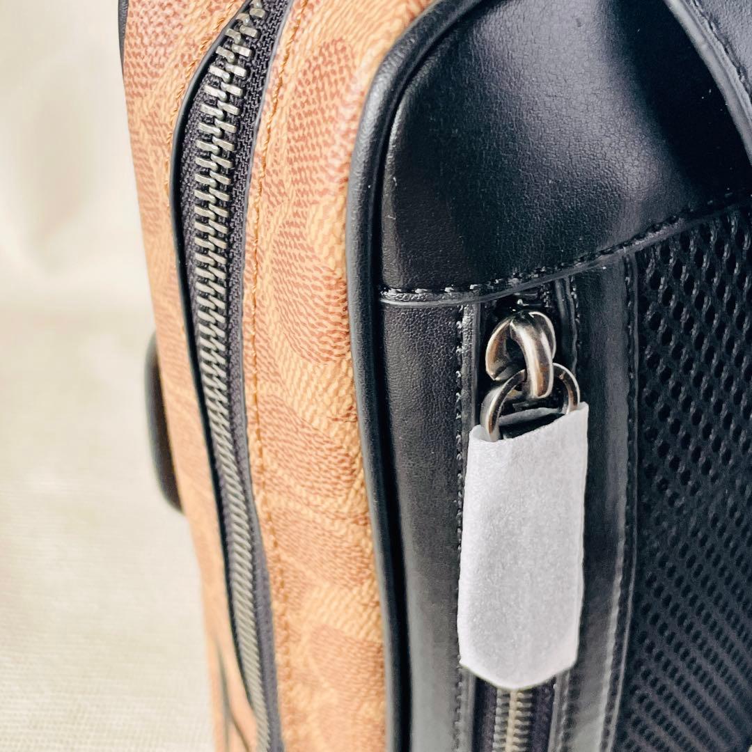 【新品未使用】#タグ無.COACH.ベックパック.シグネチャー.CM378