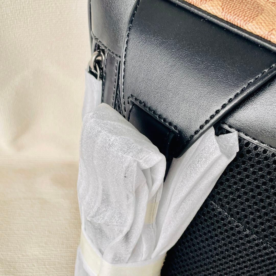 【新品未使用】#タグ無.COACH.ベックパック.シグネチャー.CM378