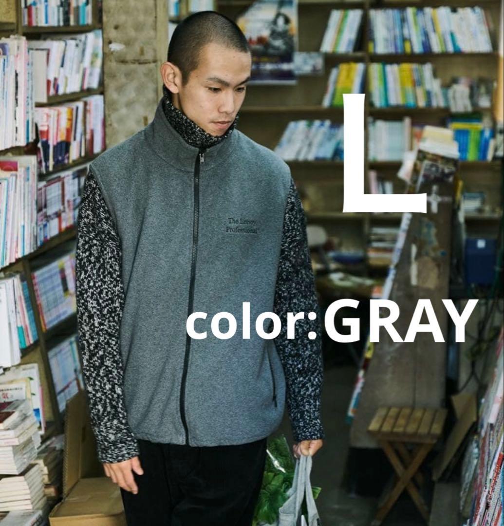カ*レ様 ENNOY PROFESSIONAL FLEECE VEST (GRA