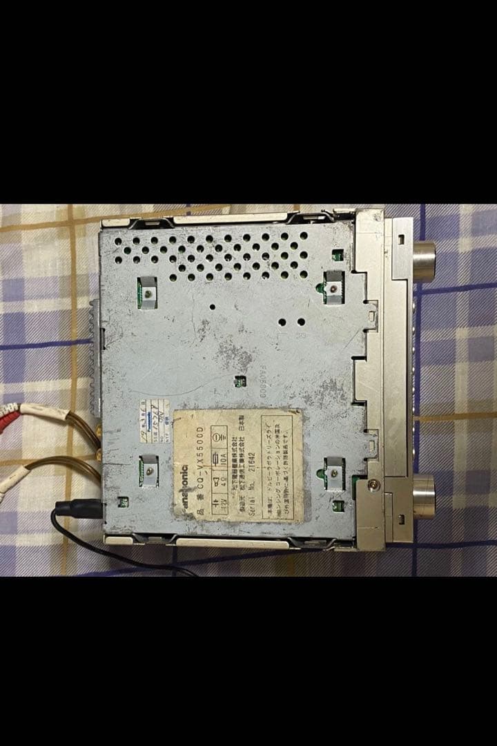 Panasonic CQ-VX5500Dカーオーディオ