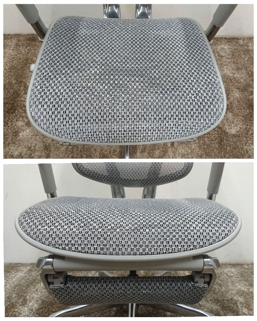 美品 エルゴヒューマンプロ2 オットマン 2024年製 デスクチェア