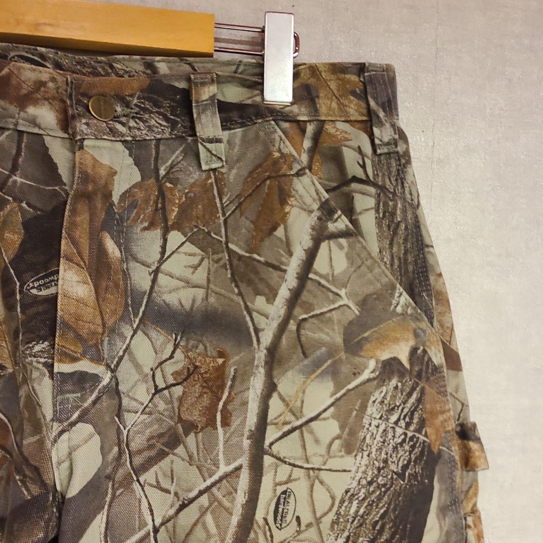 希少！2007年11月生産　カーハート　カーペンターショーツ　リアルツリーカモ
