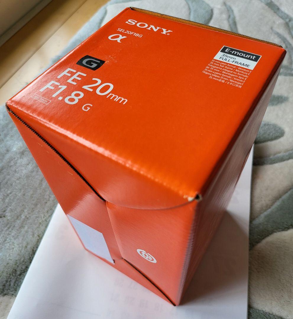 SONY 単焦点レンズ FE20mm F1.8G SEL20F18G
