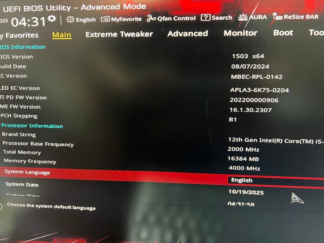 美品 ROG MAXIMUS Z790 DARK HERO マザーボードDDR5