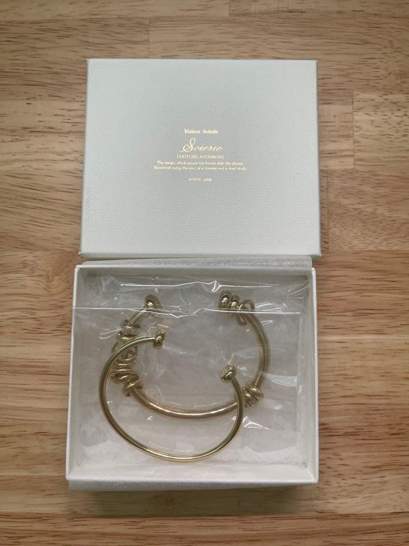soierie Coil bangle 2P コイルバングル