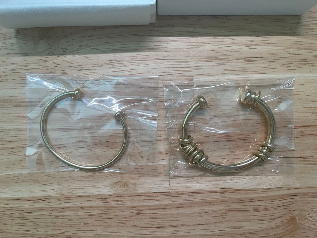 soierie Coil bangle 2P コイルバングル