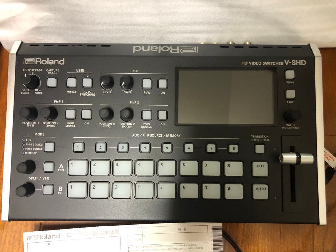 a*h様 【Roland V-8HD】フルHD ビデオスイッチャー