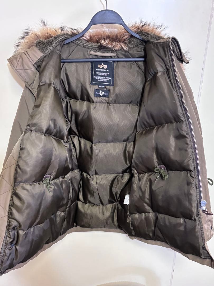 ALPHA×SHIPS GENERAL SUPPLY N-3BダウンジャケットM