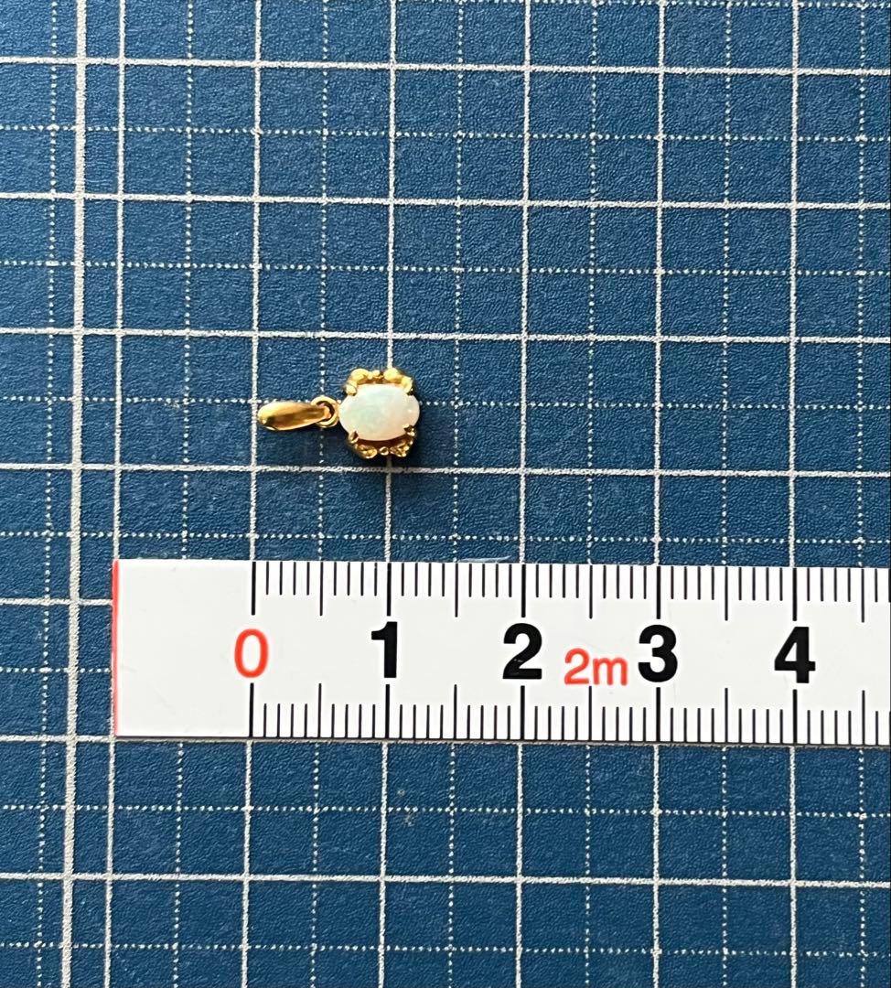 K18 オパール ペンダントトップ ジュエリーマキ　刻印あり