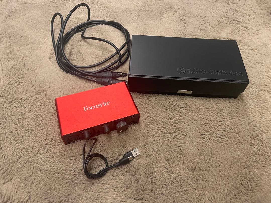 Focusrite Scarlett Solo & AT4040 セット