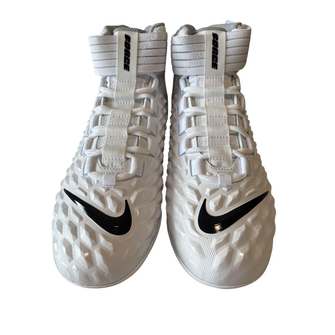 Nike アメリカンフットボール スパイク ホワイト　28㎝