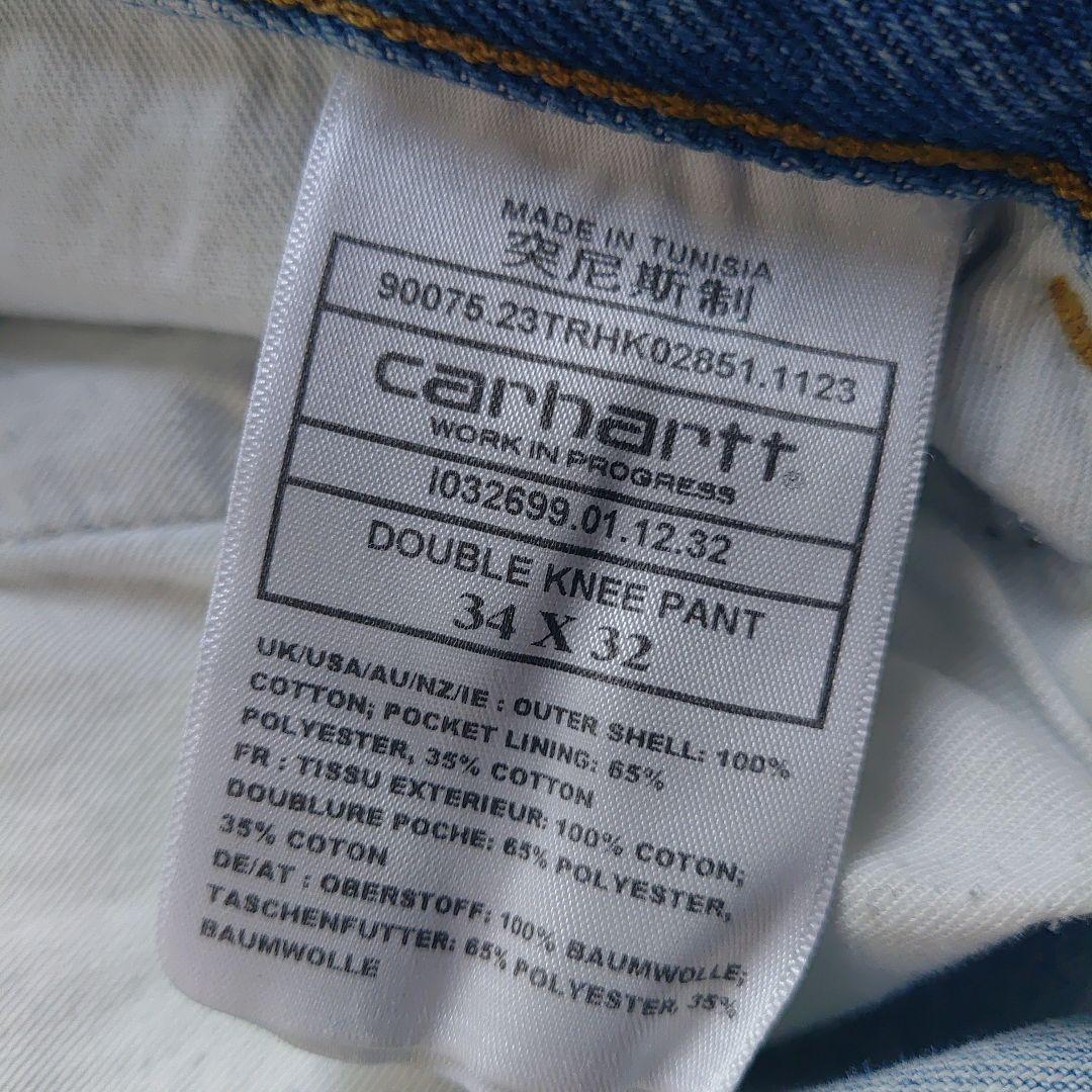 carhartt wip ダブルニー　34×32