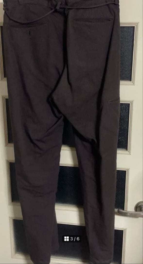 【OLD JOE 】STRING WAIST WORK TROUSER ブラウン