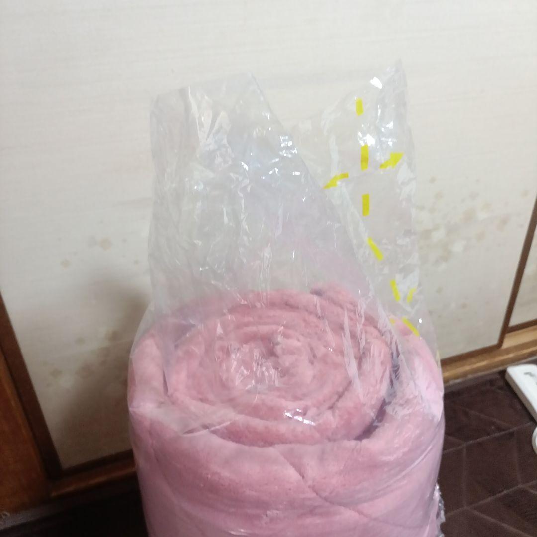 ひな暖ぬくぬくセット（毛布＋敷きパッド） ローズピンク　セミダブル