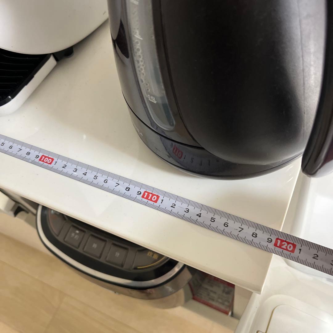 ニトリ　キッチンカウンター　キャビネット　ロータイプ