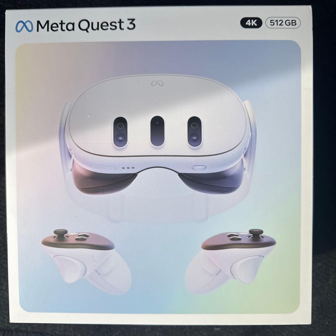 新品・未開封  Quest 3 4K 512GB