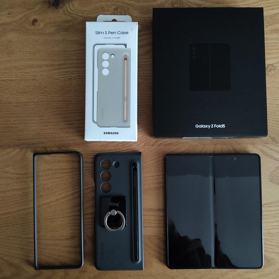 Galaxy Z Fold5 SCG22 国内au版 SIMフリー【ケース付き】