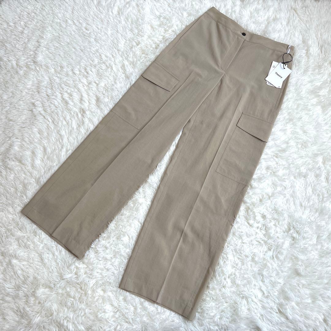✨新品✨ セオリー PATCH PKT JEAN W カーゴパンツ ベージュ S
