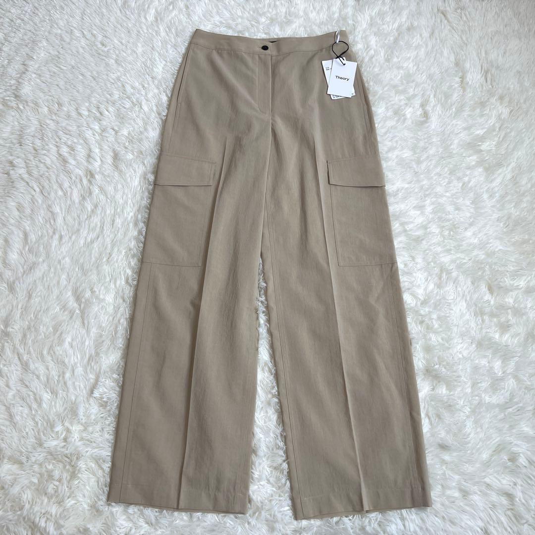 ✨新品✨ セオリー PATCH PKT JEAN W カーゴパンツ ベージュ S