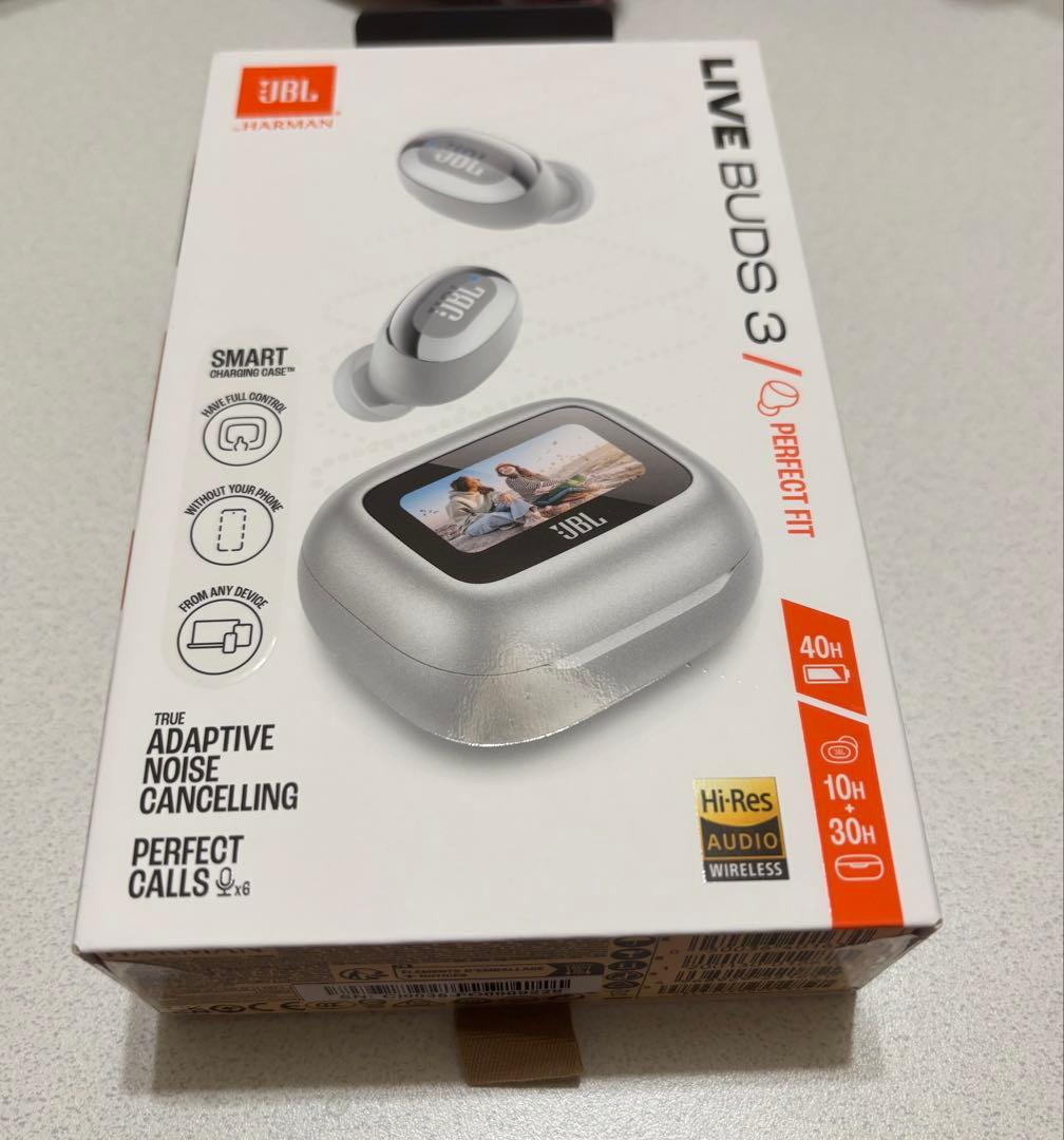 JBL LIVE BUDS 3 ワイヤレスイヤホン　シルバー