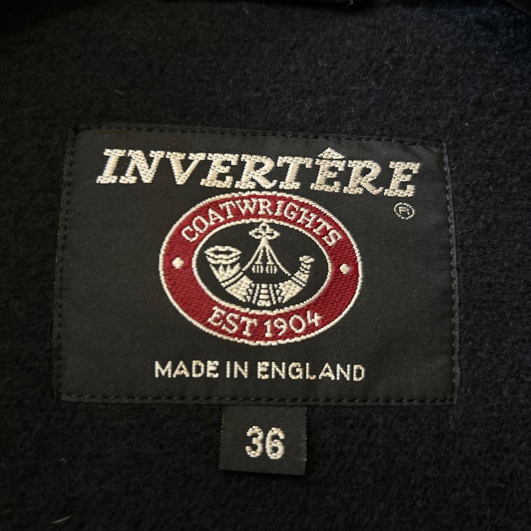 インバーティア　ダッフルコート　36 ブラック