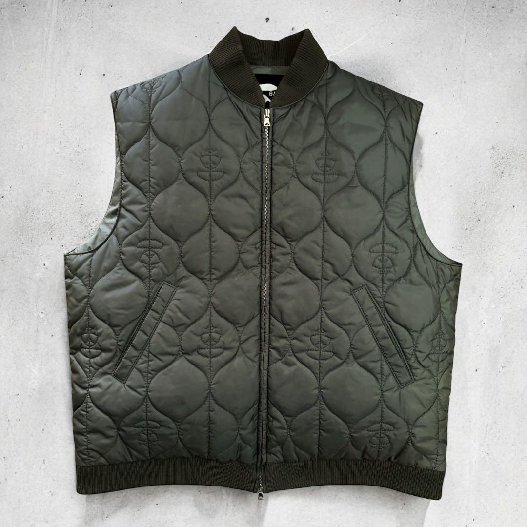 貴重レア★A BATHING APE エイプ ダウンベスト カーキ XL