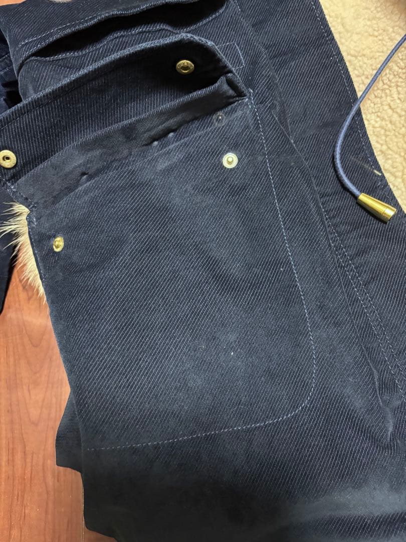 マークバイマークジェイコブスモッズコート ボア ファー付