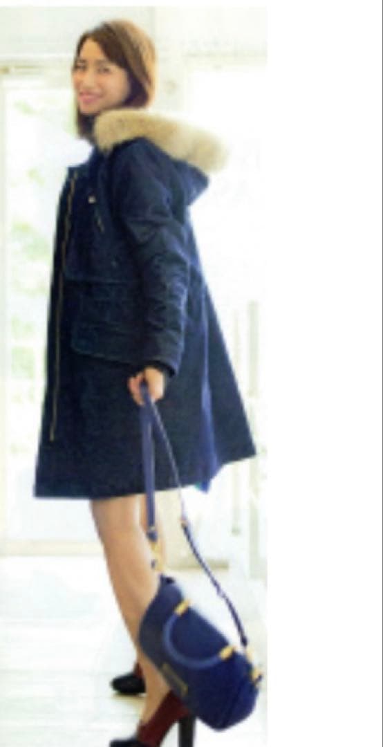 マークバイマークジェイコブスモッズコート ボア ファー付