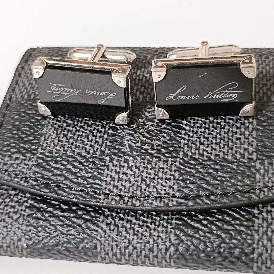 ルイヴィトン　カフス　ボタン　925　ケース付き