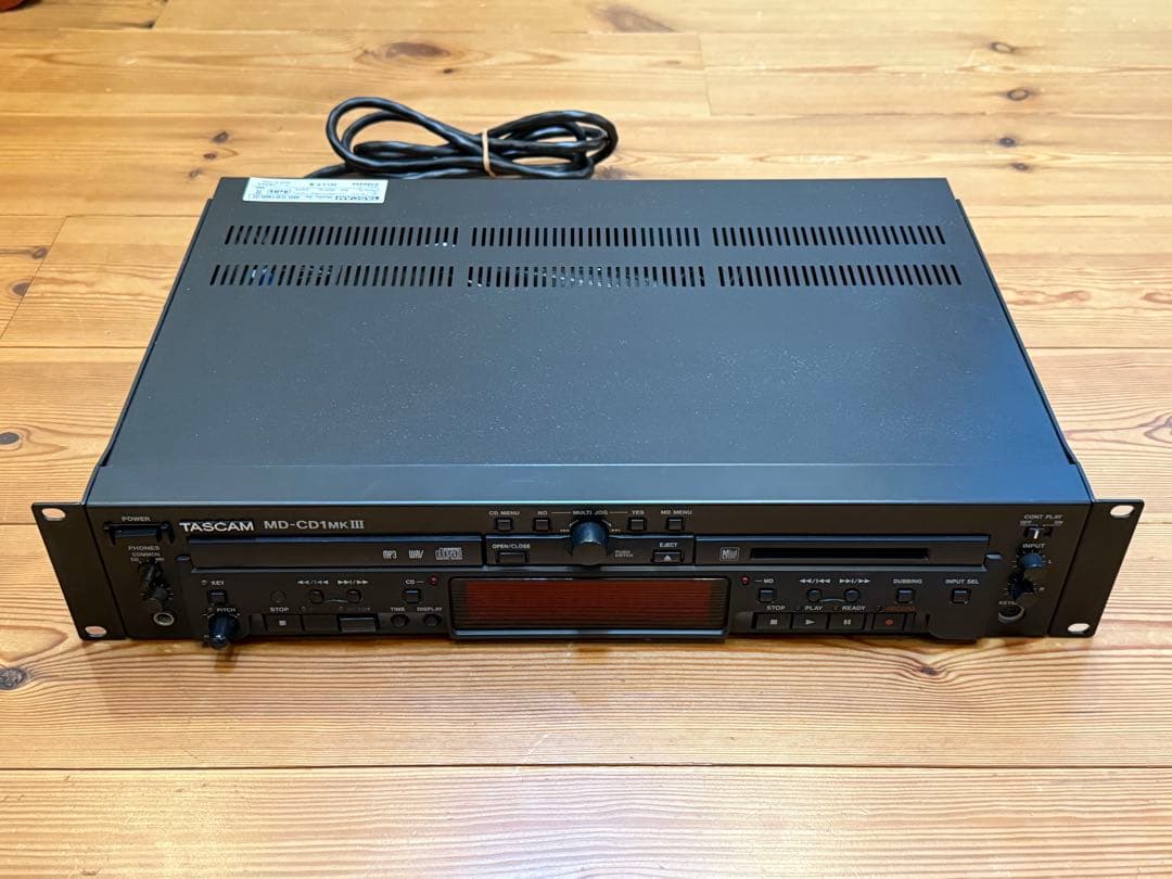 TASCAM MD-CD1MKⅢ タスカム 業務用　CD MDデッキ